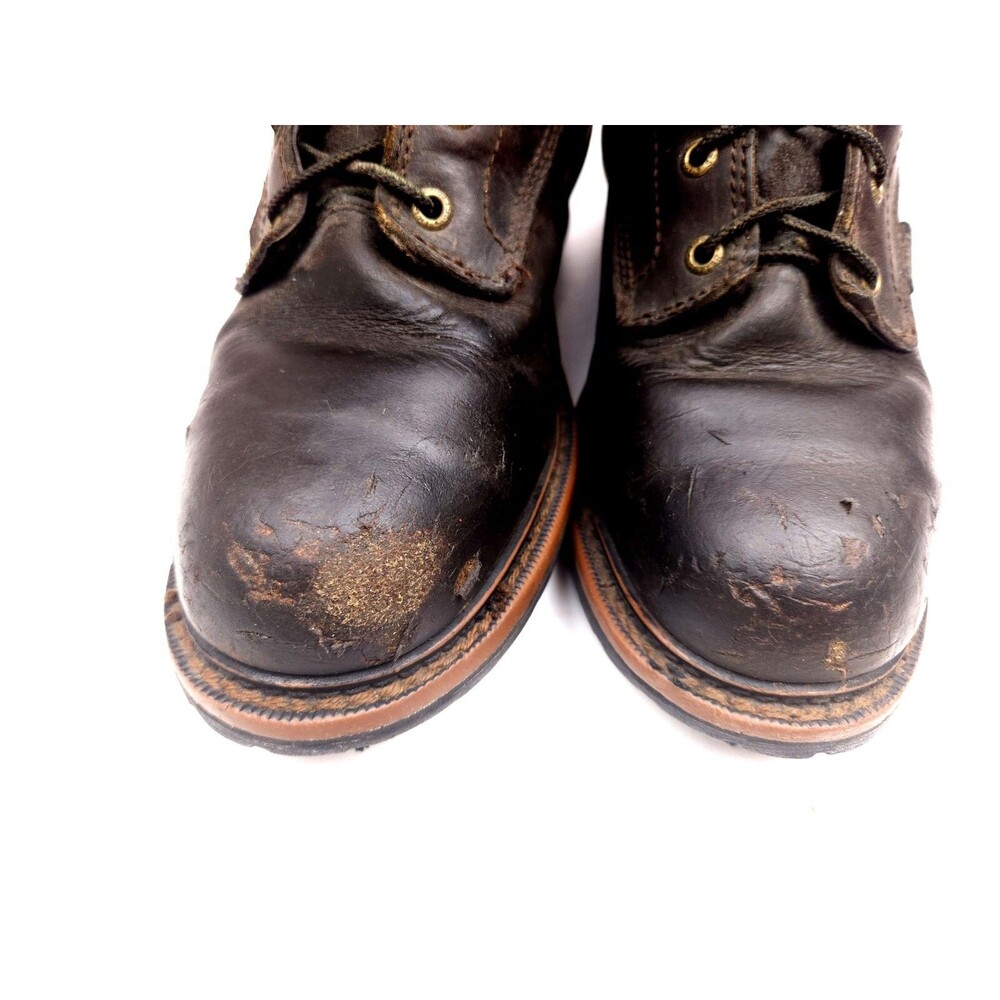 Red Wing Irish Setter 83808 Logger Steel Toe Work Boots Waterproof Mens 10 D - Picture 5 of 11